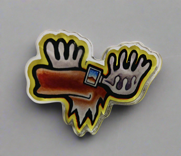 Cosmic Moose Pin