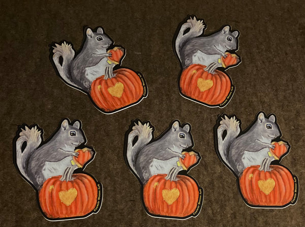 Squirrel Love Sticker