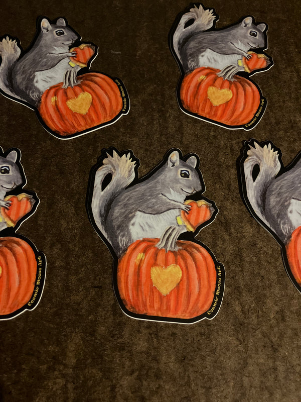 Squirrel Love Sticker